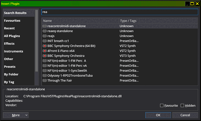 search - type unknown