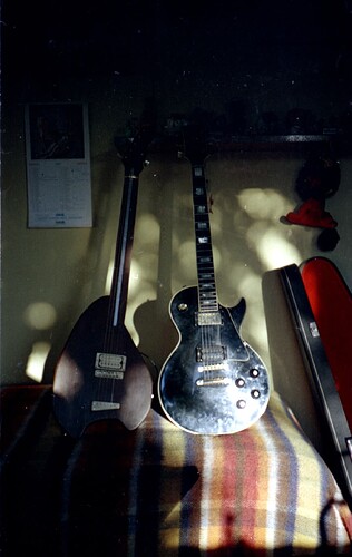 Custom elettrica e  Gibson Les Paul