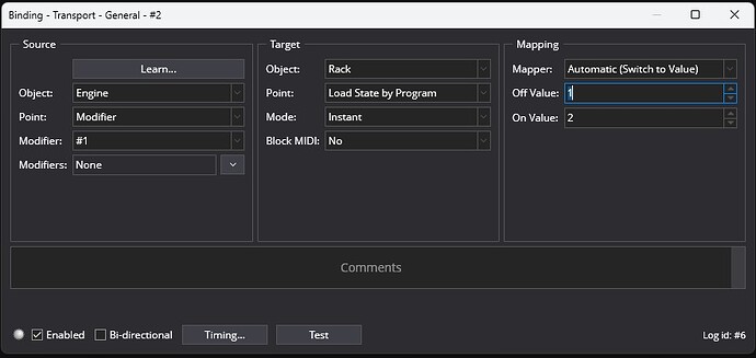 Modifier status not red