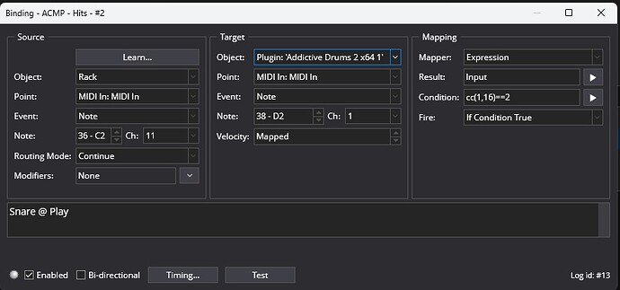 Conditional remap