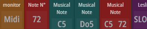 musical & note numbers